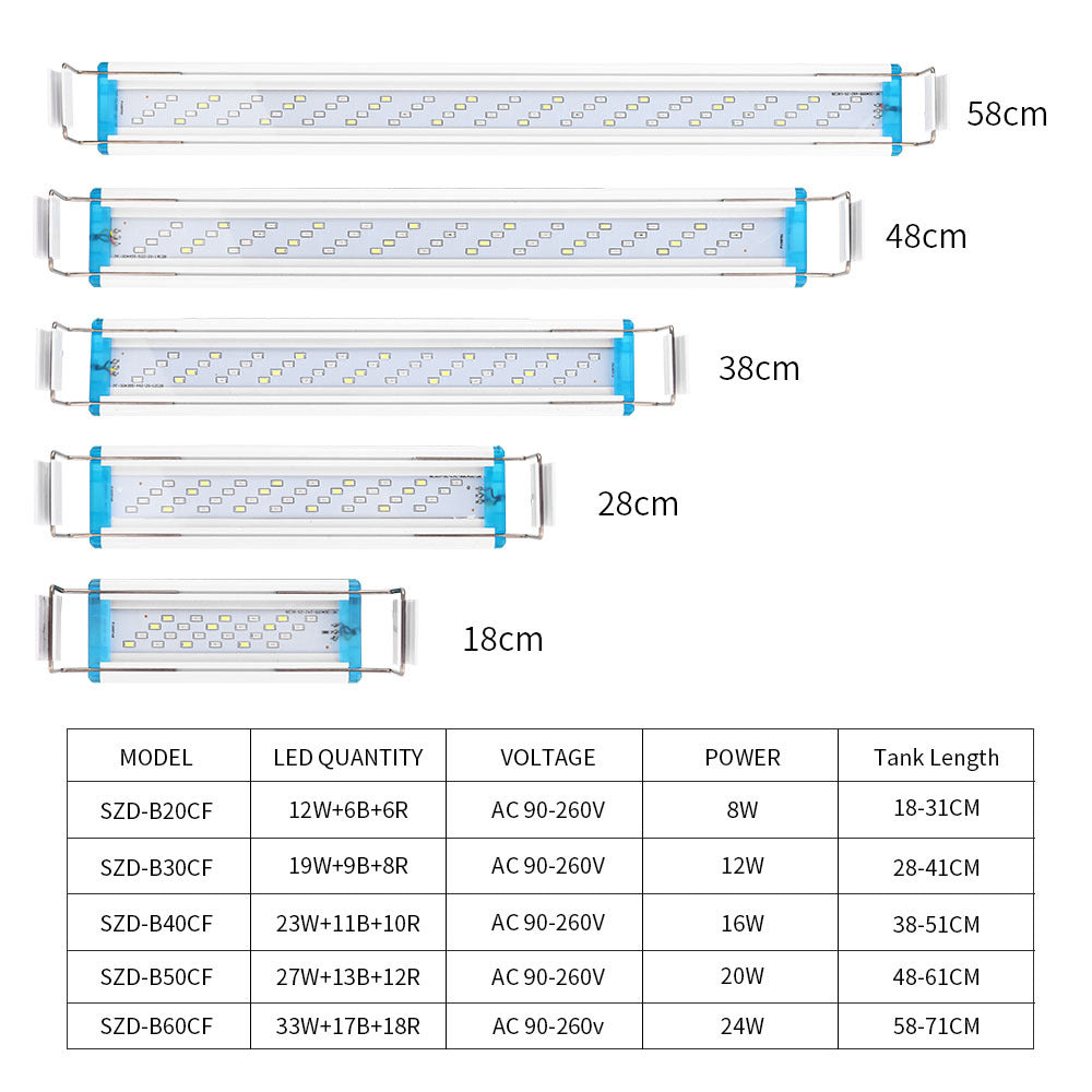 Aquarium LED light